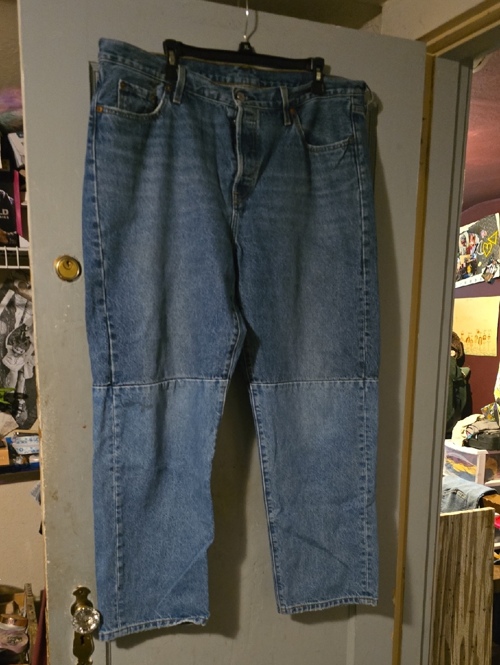 Levi's Women's Light Blue Wide Leg Jeans